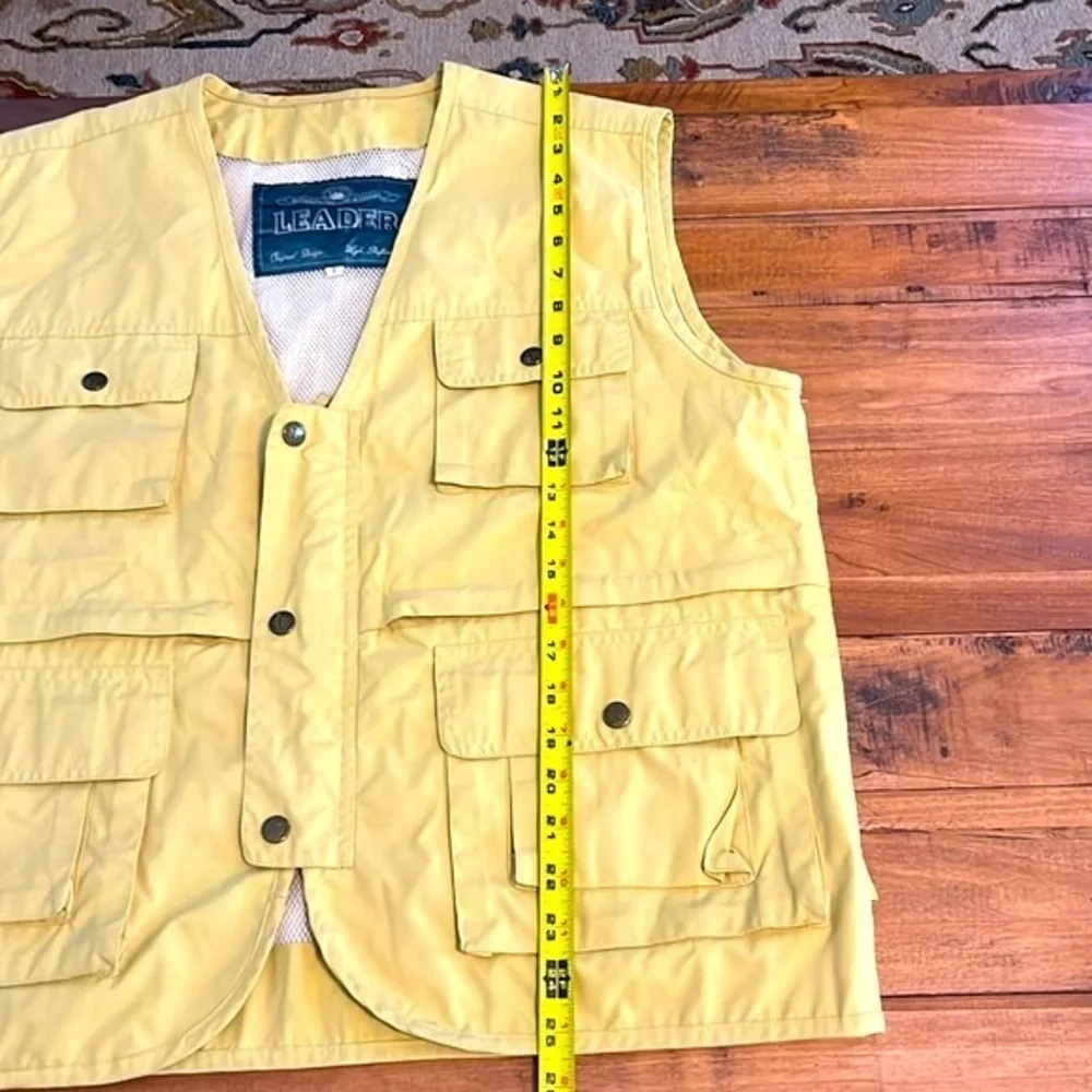 Leader  Mens Utility Gilet  fishing vest, size Large